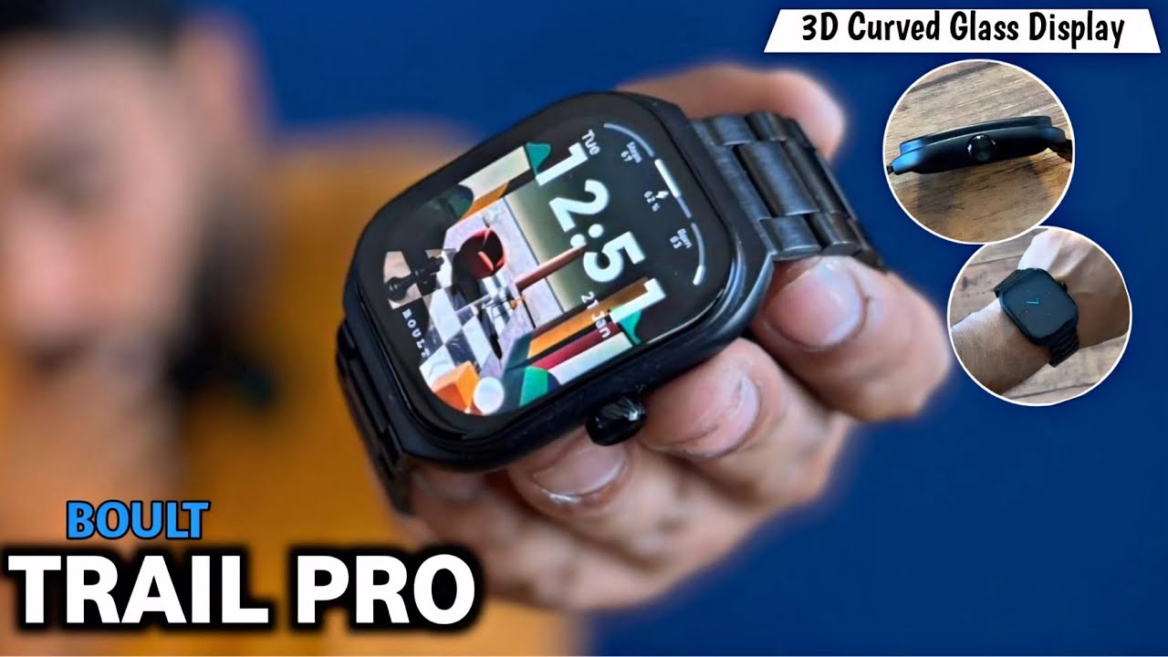 Boult Trail pro smartwatch unboxing and review⚡️2.01