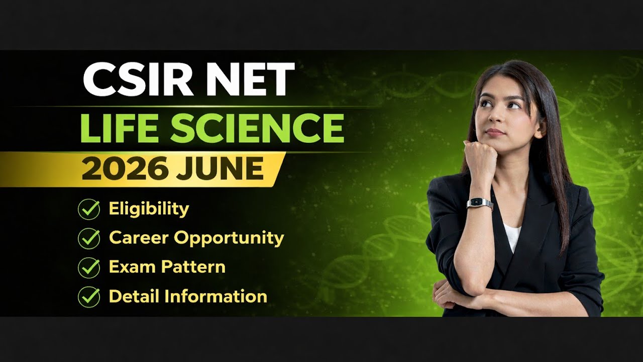 #CSIR NET Life science exam pattern june 2026 