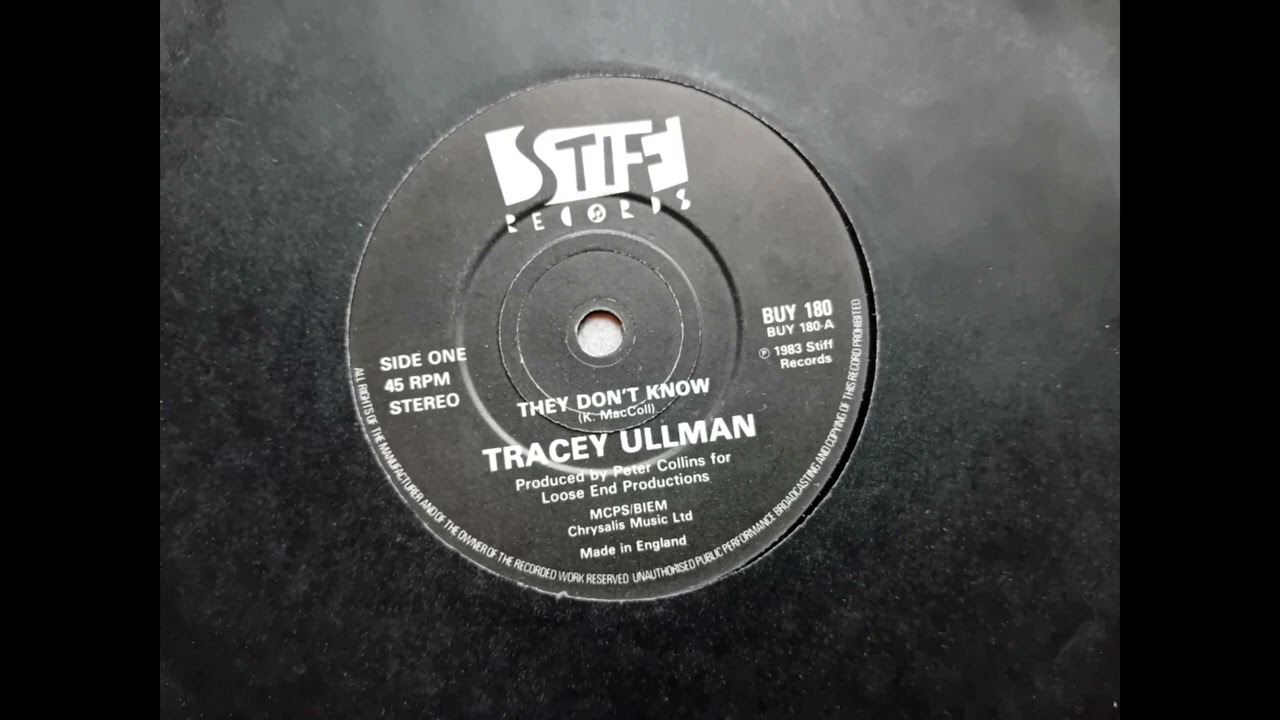 Tracey Ullman - They Don’t Know (1983 Stiff BUY 180 a-side) Vinyl rip