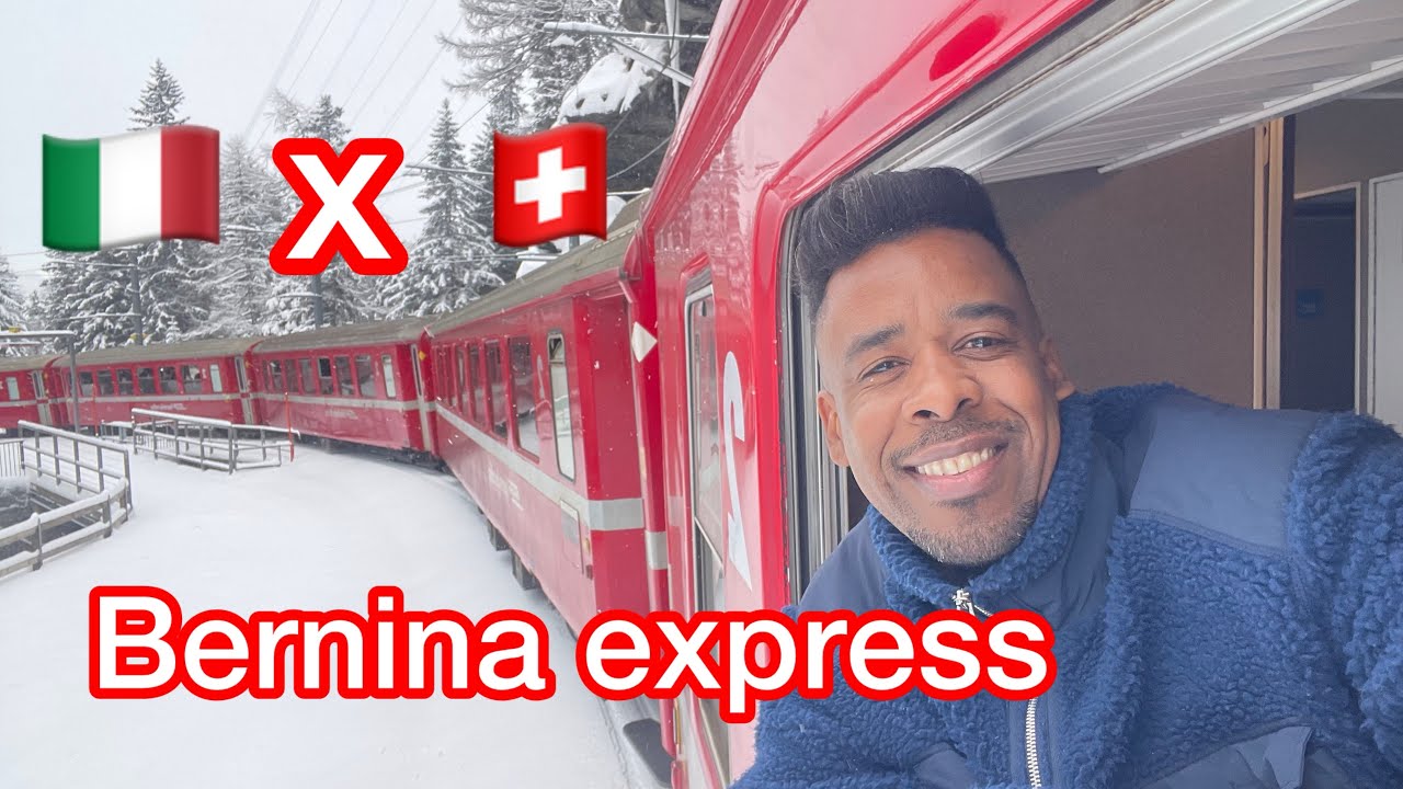 Bernina express Itália 🇮🇹 Suíça 🇨🇭 