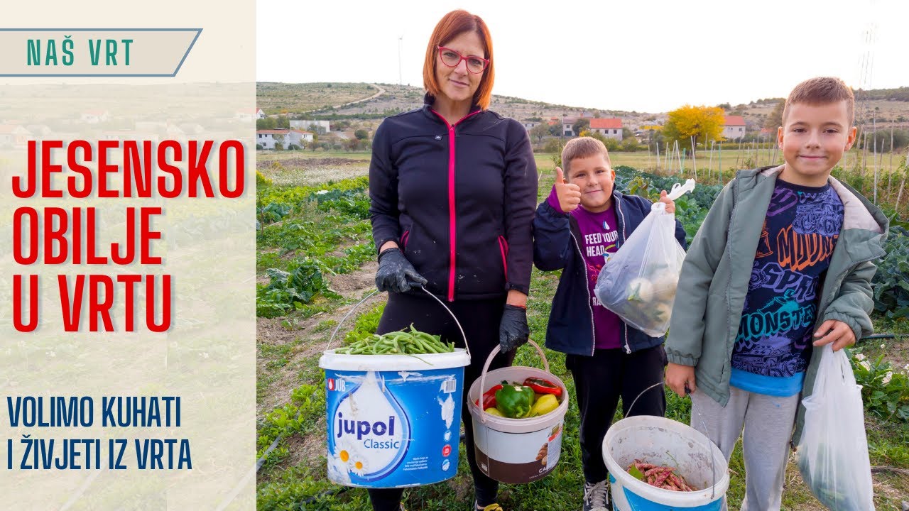 Rekordan urod! Jesenska berba u našem vrtu.