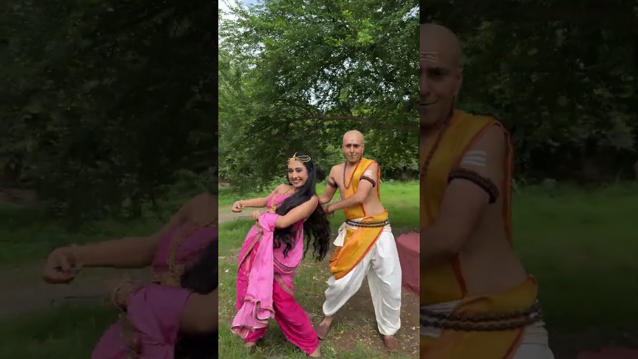 Just Following The Trend For You! #tenaliramaseason2 #behindthescene #youtubeshorts #shakyshaky