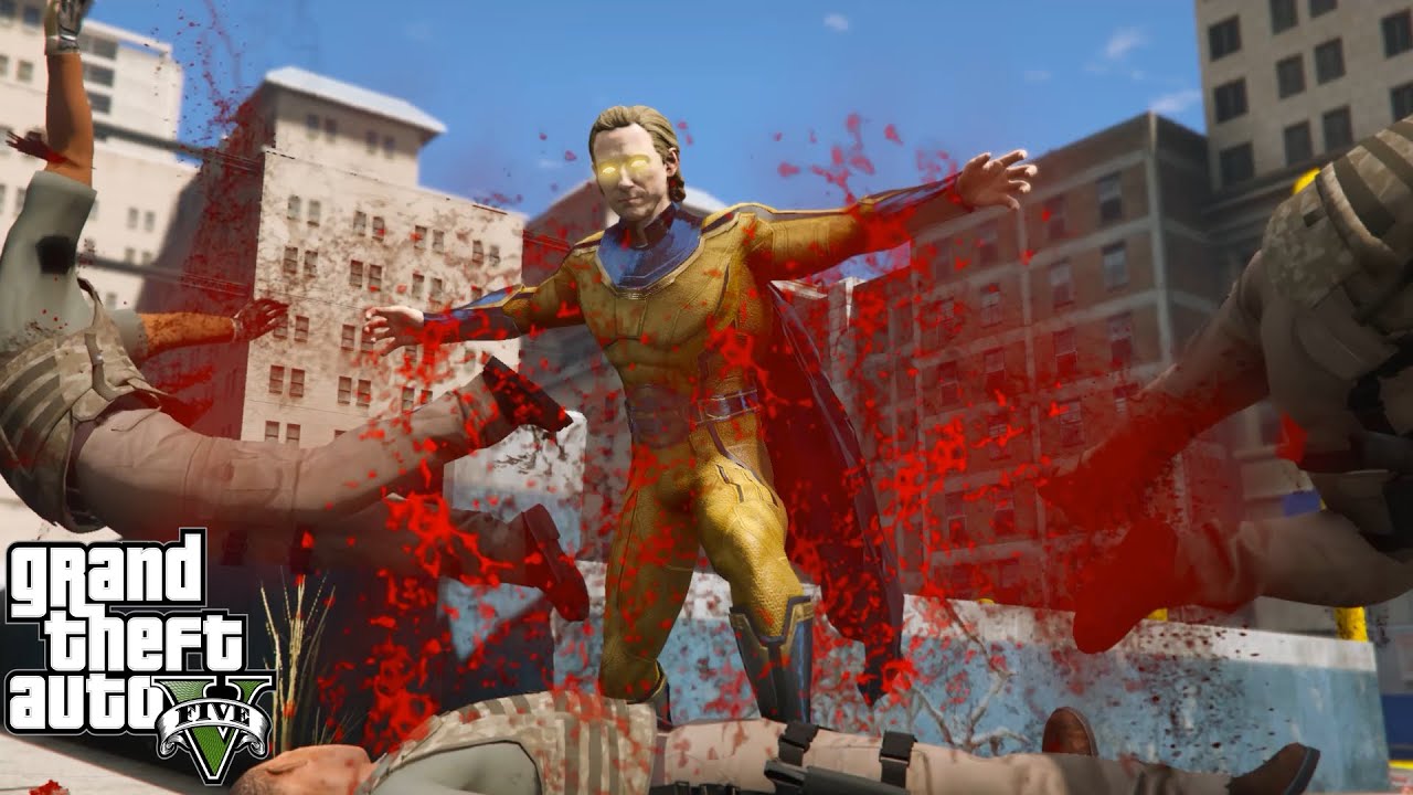 THE SENTRY FROM THUNDERBOLTS* MOVIE IN GTA 5 - MCU