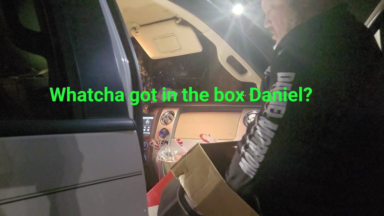 Whatcha got in the box Daniel 