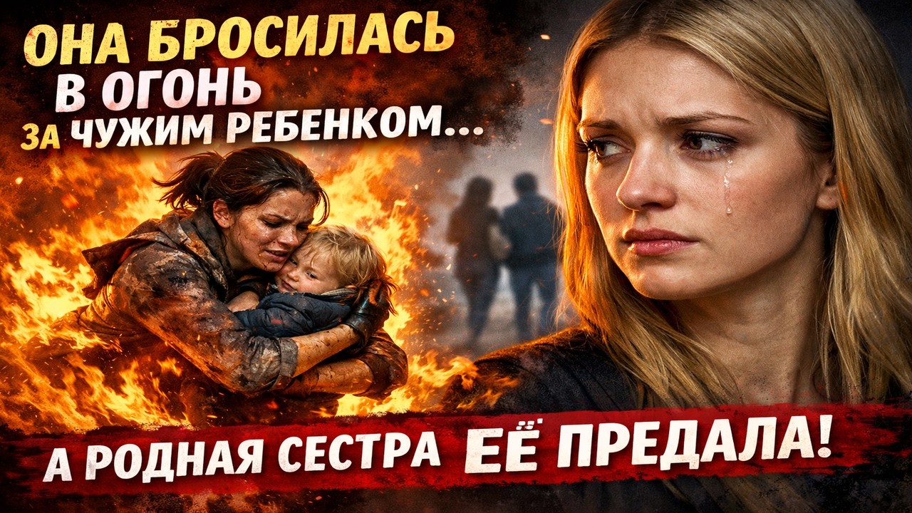 «Она бросилась в огонь за чужим ребёнком  А родная сестра её предала»