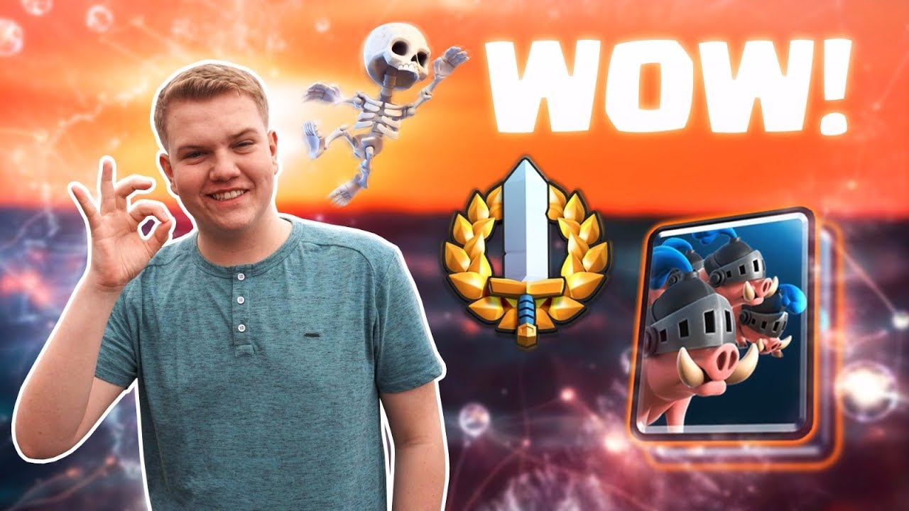 WOW SO CLOSE! Royal Hogs 3 Musketeers Deck LIVE Grand Challenge Gameplay - Clash Royale