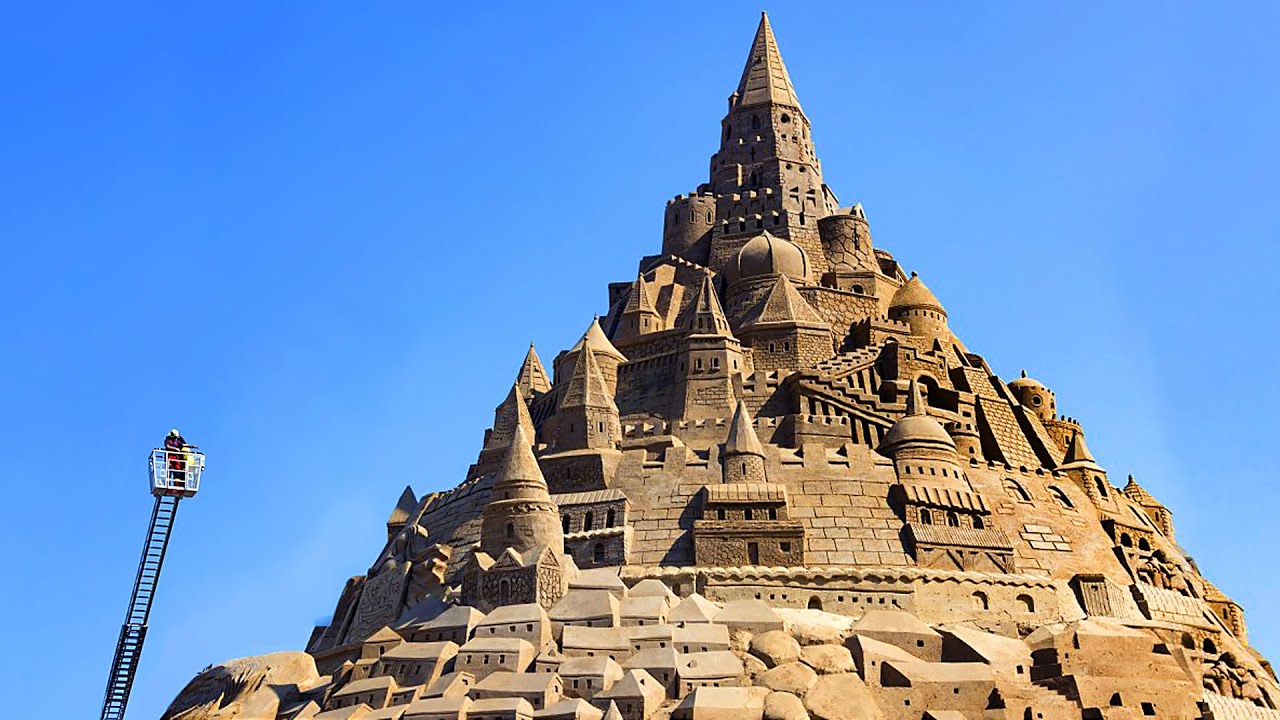 LAS ESCULTURAS EN ARENA MAS GRANDES DEL MUNDO - COSAS GRANDES #34