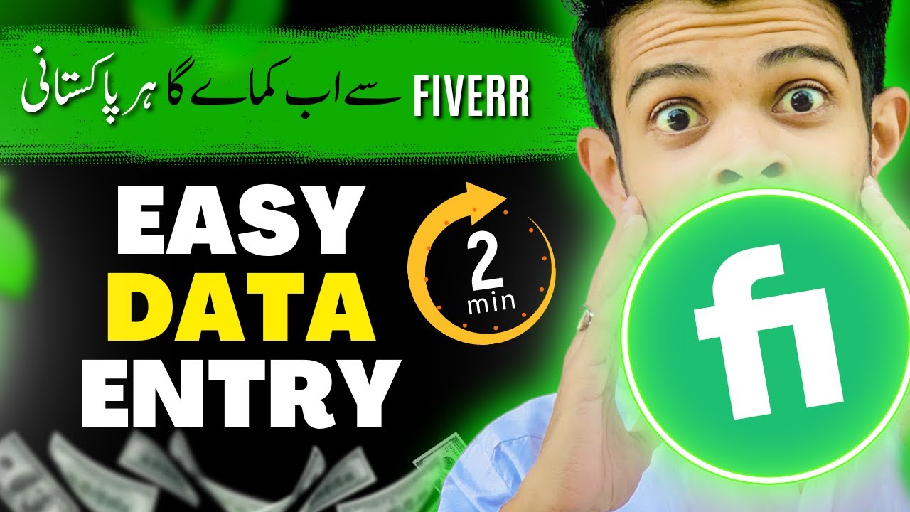 *EASY* Data Entry Work on Fiverr | How to Make Money with Data Entry on Fiverr
