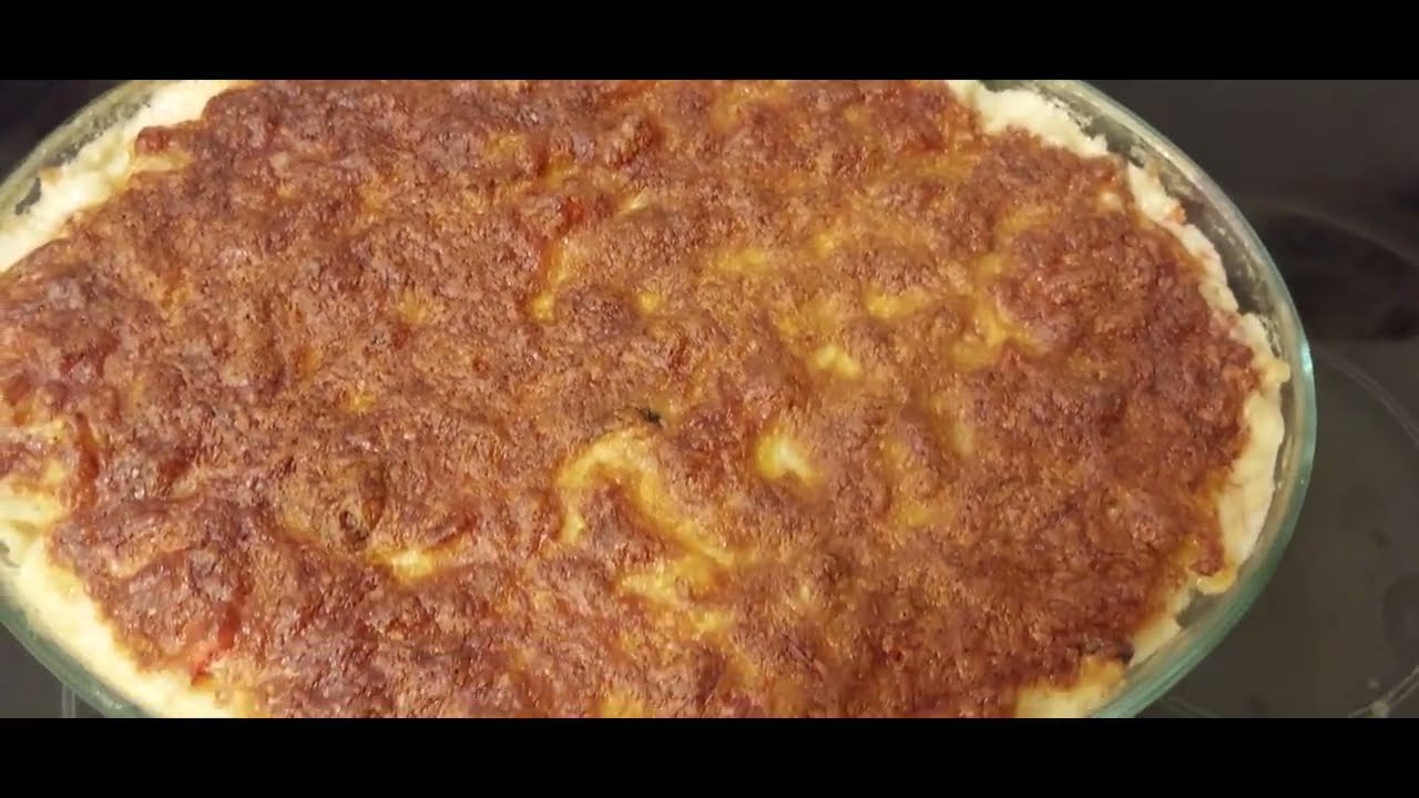 Pasta casserole with vegetables / Dinner for 4