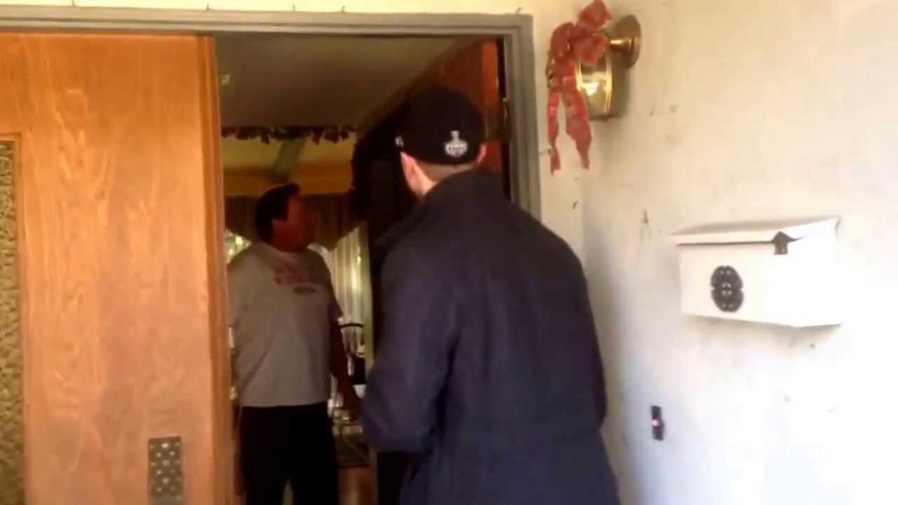 Christmas morning surprise present for parents