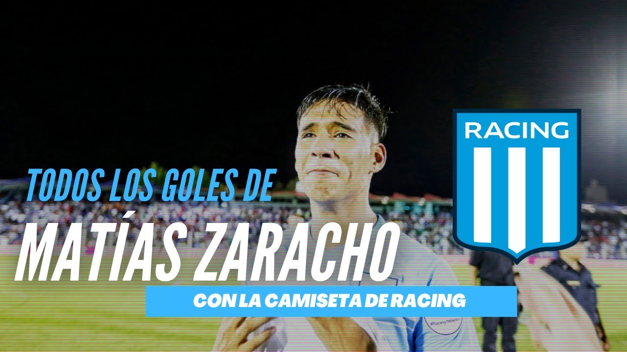 TODOS los GOLES de MATIAS ZARACHO en RACING | El Show de Racing