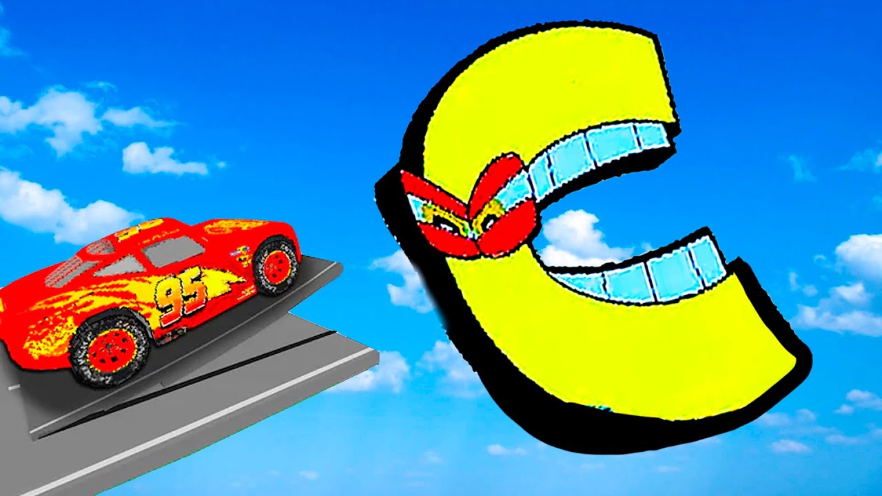 McQueen from Cars VS Alphabet Lore C💥 | TEARDOWN