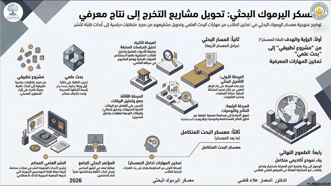 برومو معسكر اليرموك البحثي