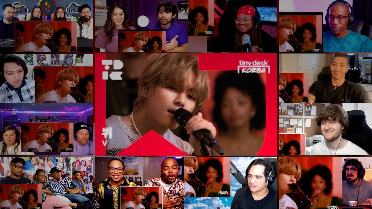 [v] tiny desk korea | reaction mashup