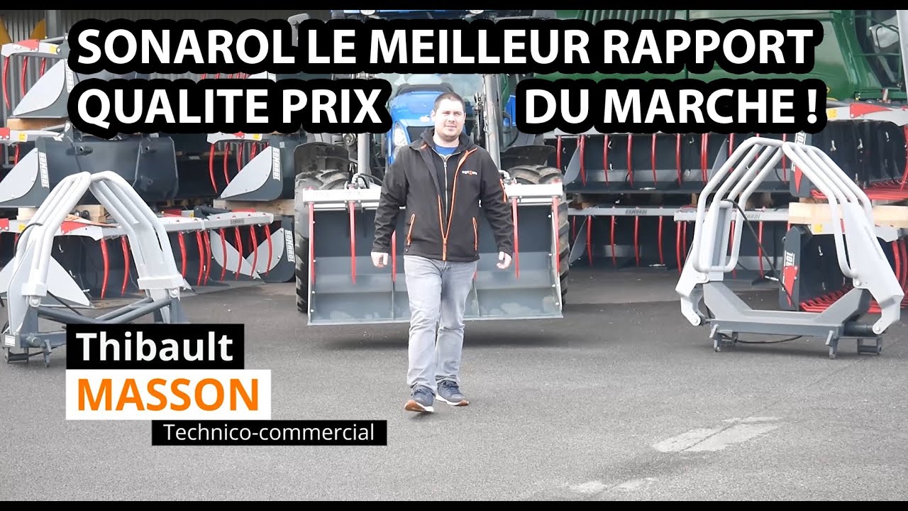 SONAROL le meilleur rapport qualité prix du marché de la manutention agricole !