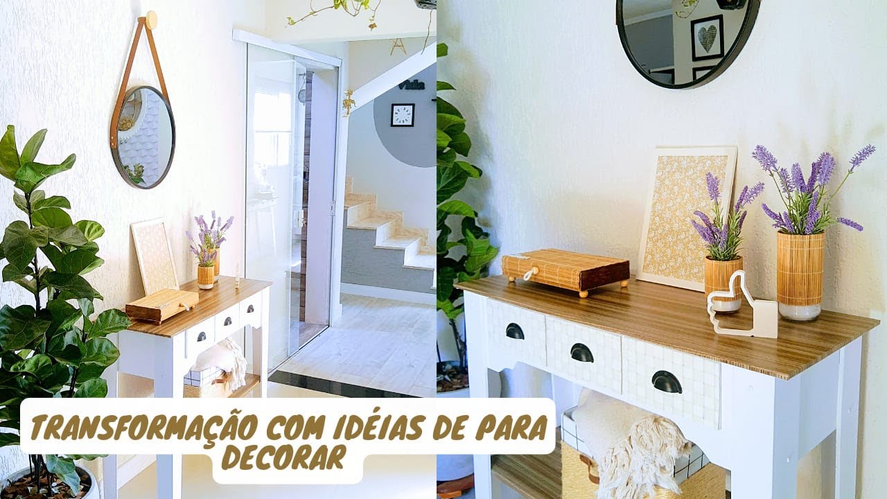 TRANSFORMAÇÃO RÁPIDA E GASTANDO POUCO | IDEIAS DE DECORAÇÃO FÁCIL PARA FAZER EM CASA