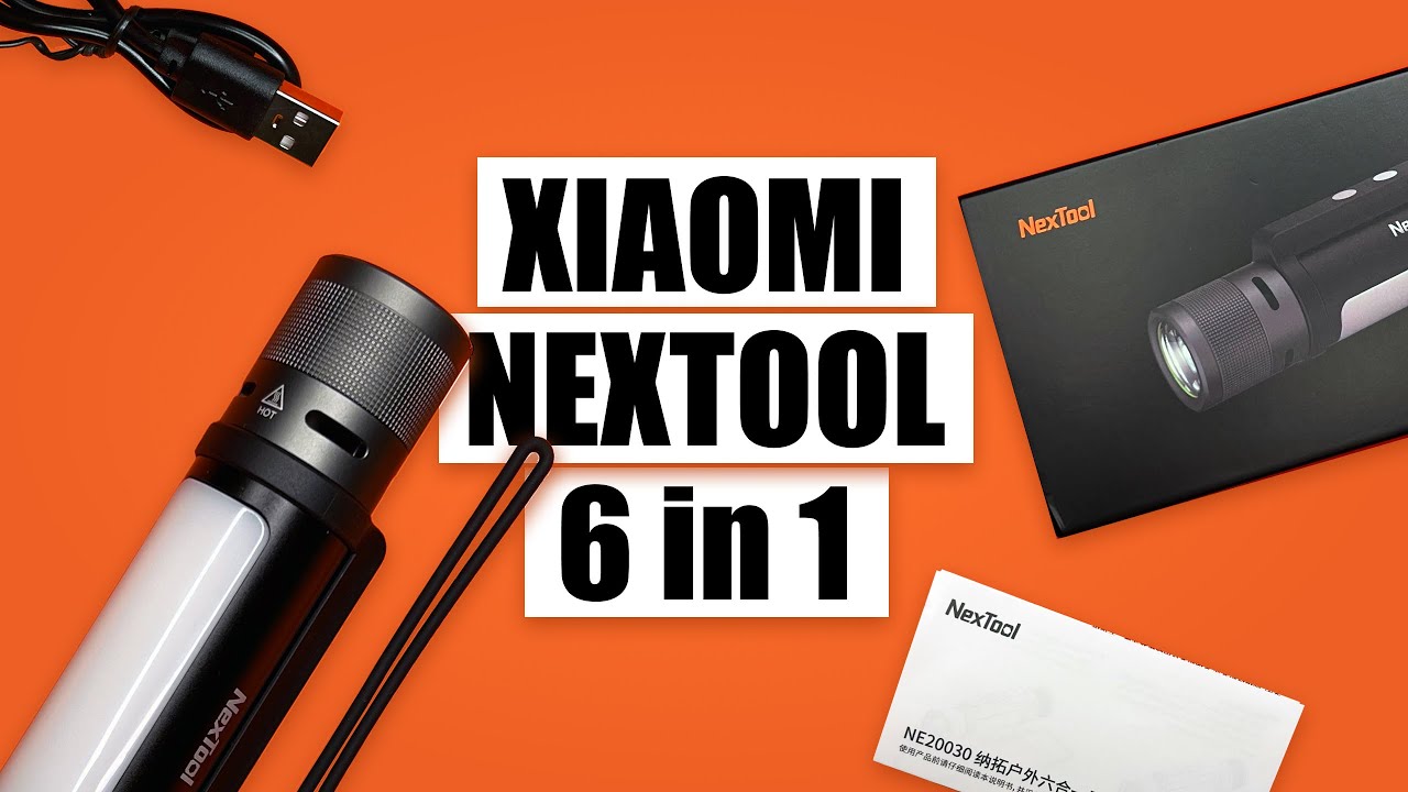 Xiaomi Nextool 6 in 1 Flashlight | Unboxing ASMR