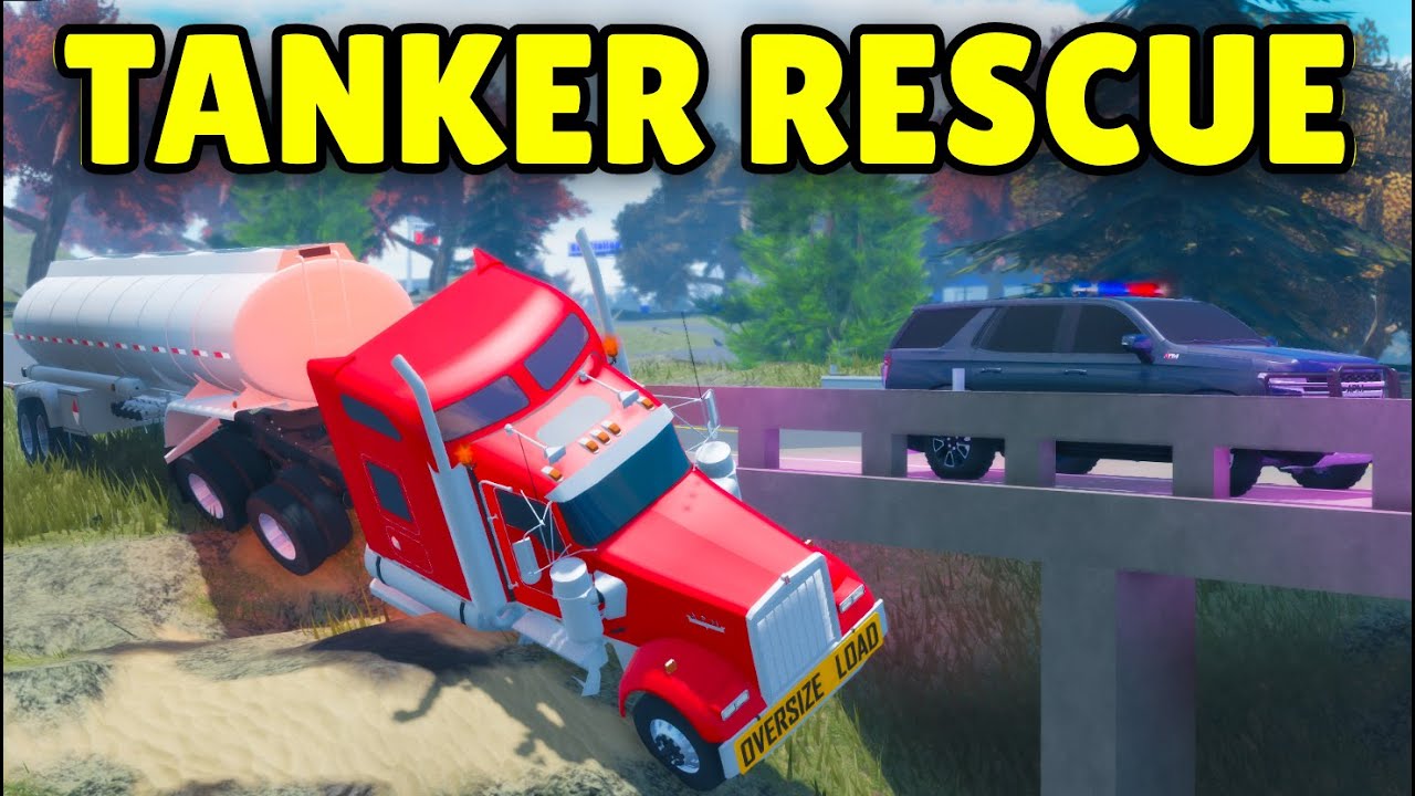 I Rescued a Gas Tanker in APM | Roblox American Plains Mudding