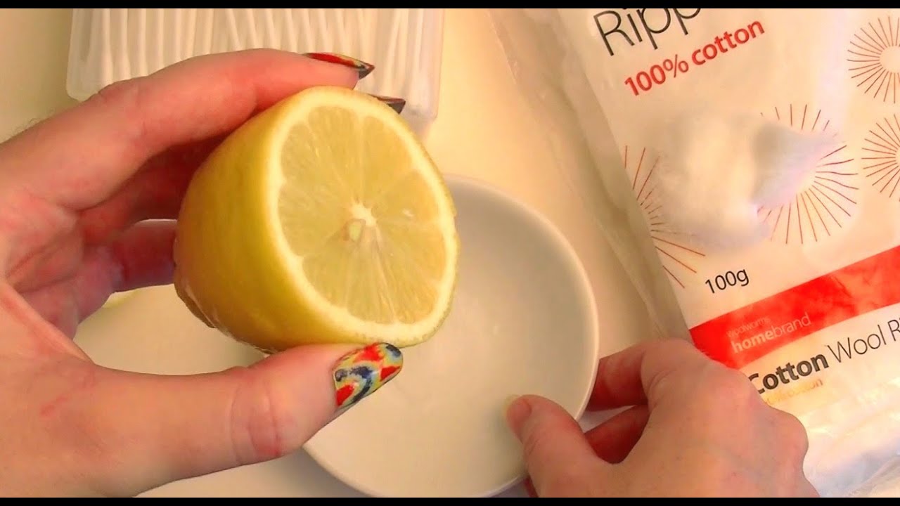 NATURALLY FADE ACNE SCARS with LEMON! How To Use Lemon For Scarring & Dark Spots