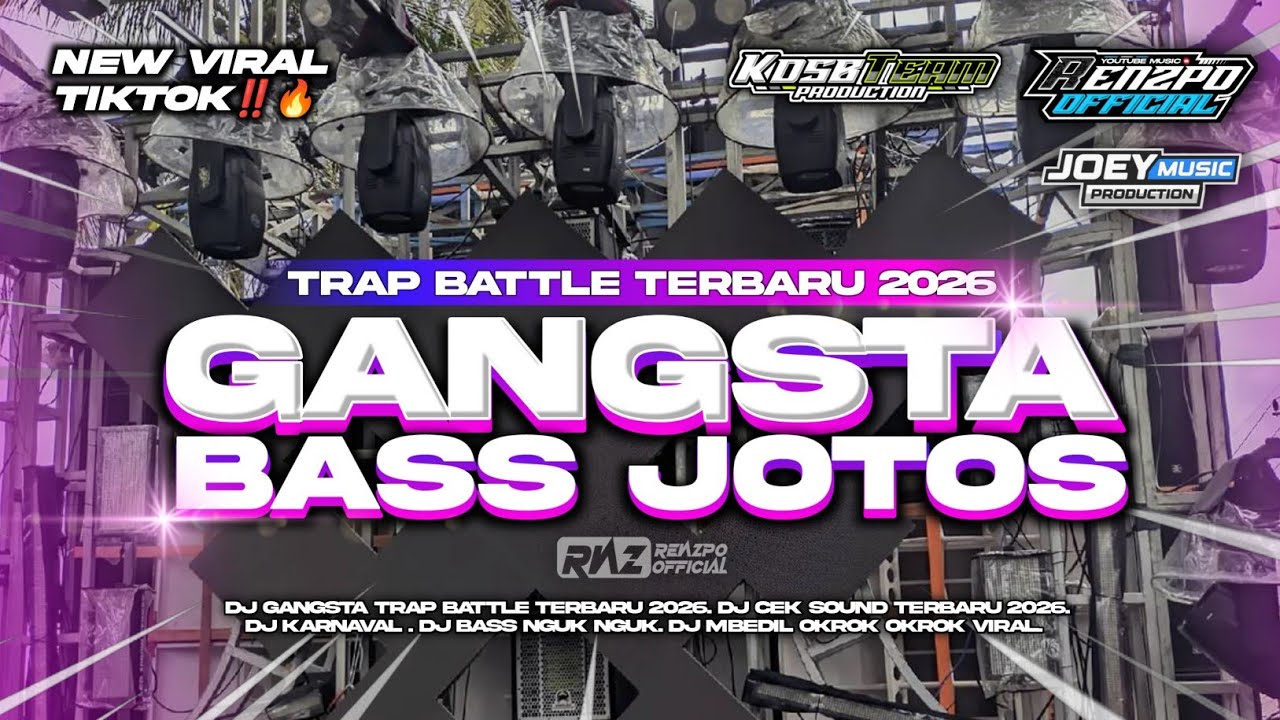 DJ CEK SOUND FULL BASS JOTOS GANGSTA • COCOK BUAT KARNAVAL TERBARU 2026🙌🏻🔥