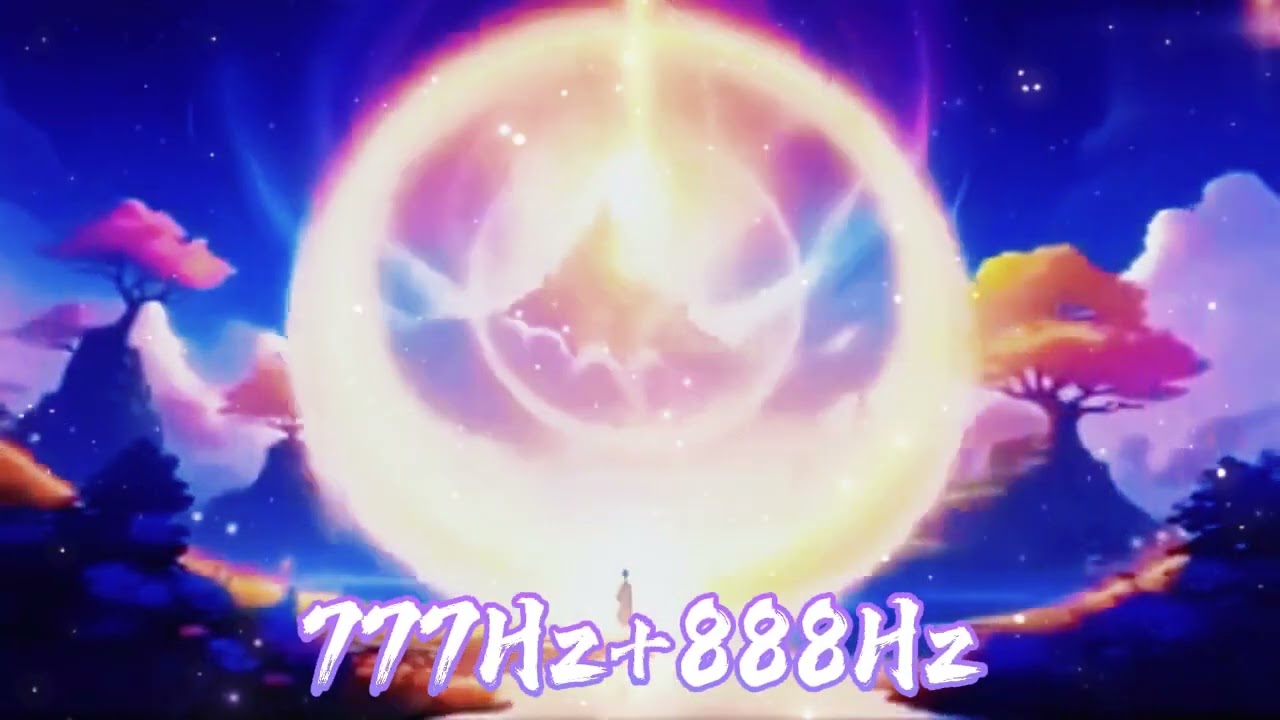 ✨777Hz & 888Hz Uplifting Frequency Music ✨💛 Abundance, Luck & Positive Energy 🌈