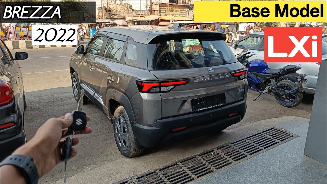 Maruti Brezza Base Model LXi 2022 😍| मात्र ₹ 7.99 लाख में सस्ती Range Rover ❣️| BREZZA LXi Review |