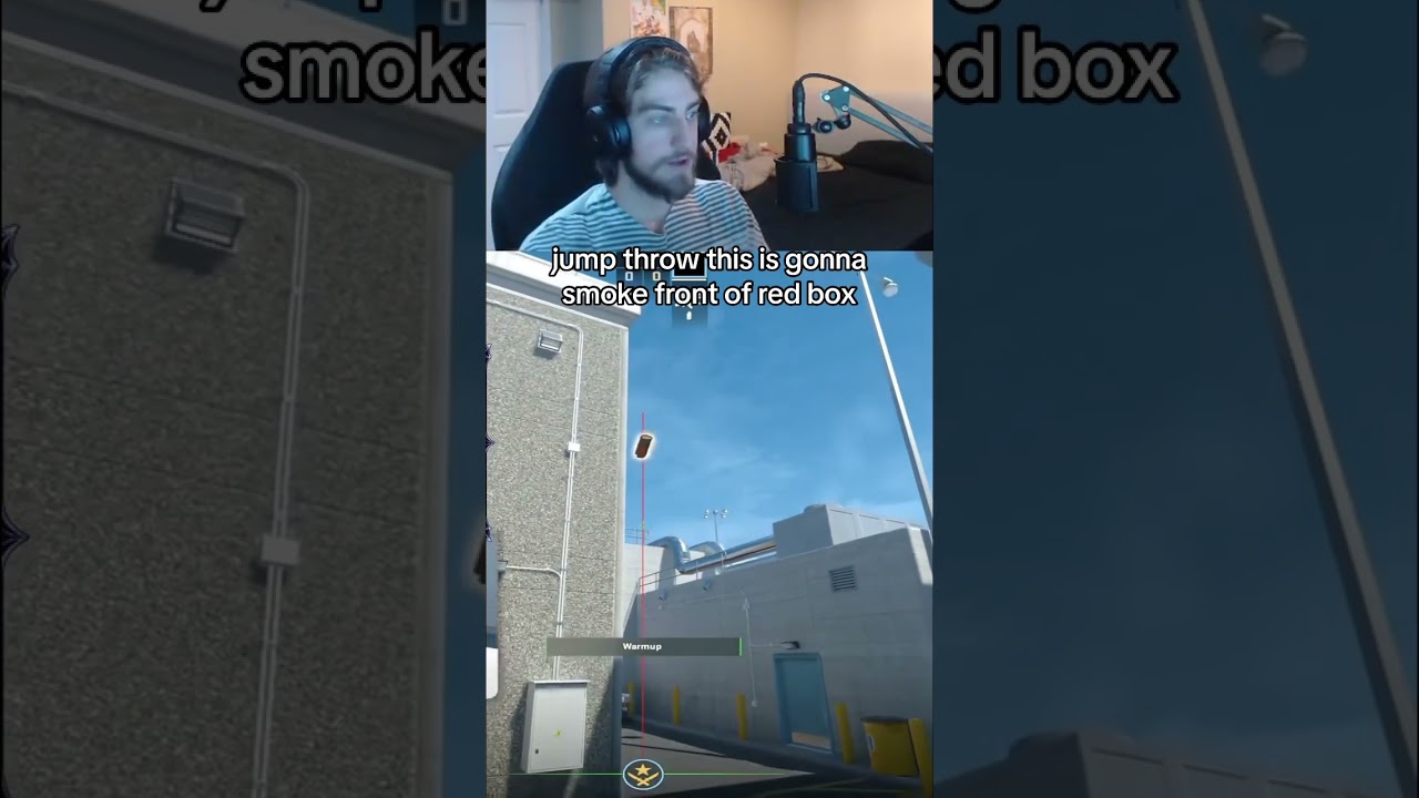 NUKE OUTER SETUP SMOKES 💨 Pt 1 #cs2 #gaming #csgo #twitch #cs2clips #streamer #gamingclips #nuke