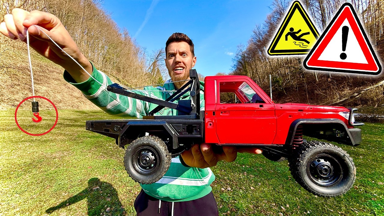 Wie gut ist diess ABSCHLEPPFAHRZEUG mit HAKEN?