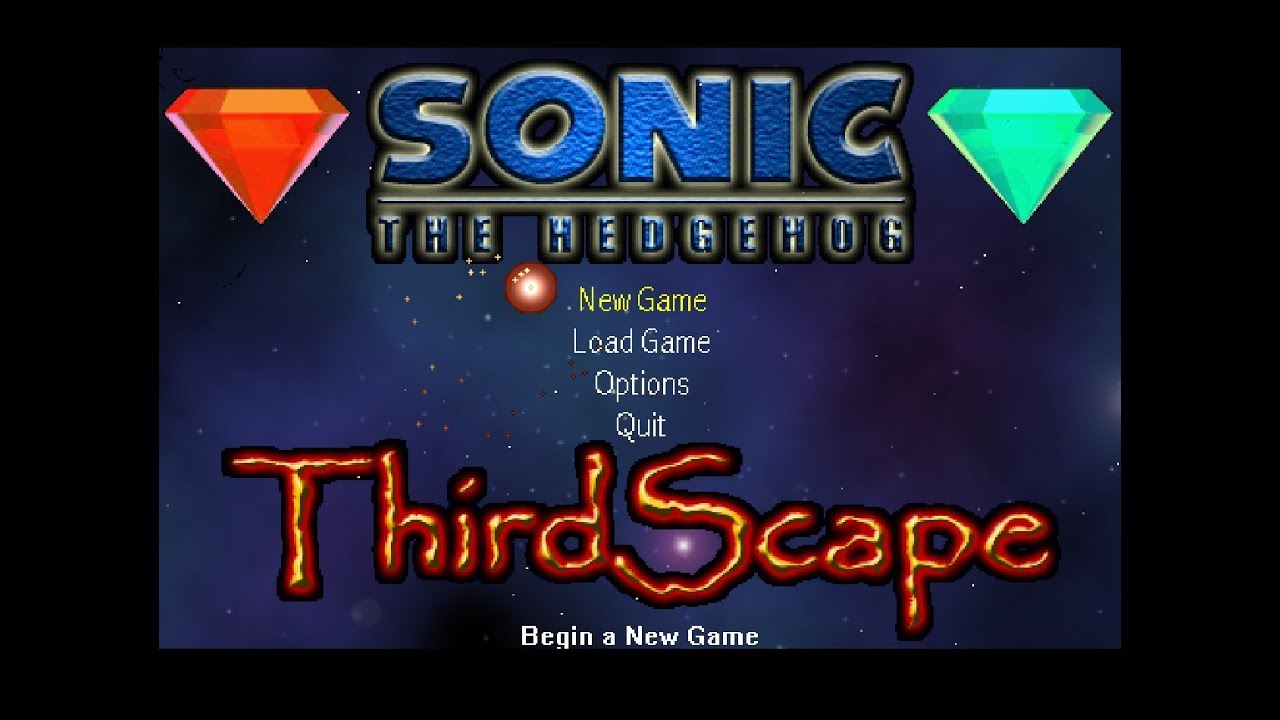 Other&Sonic: Fan Games/Hacks Revisit1: Sonic ThirdScape (SAGE2001)
