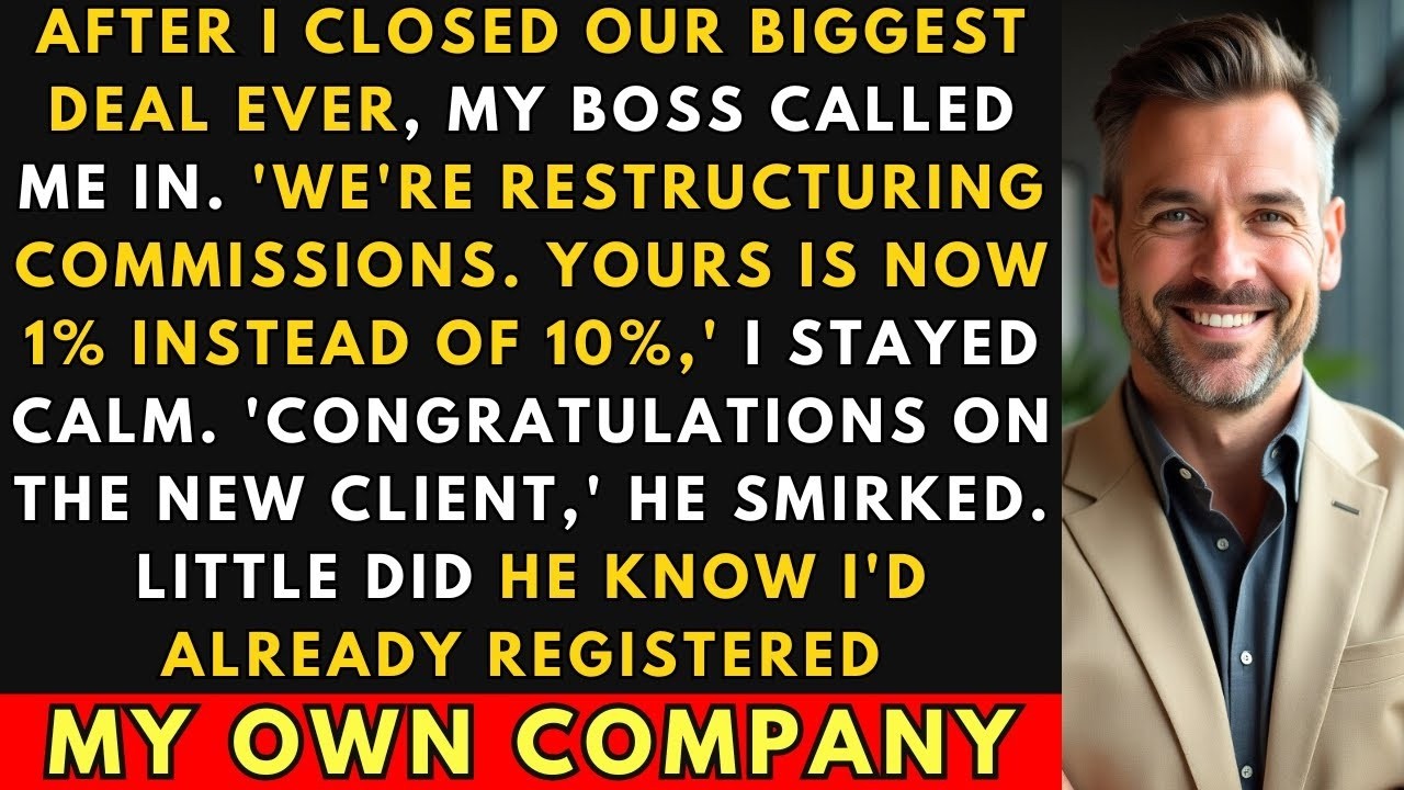 Моя компания урезала мою комиссию после того, как я привлек клиента на сумму 5,2 миллиона долларо...