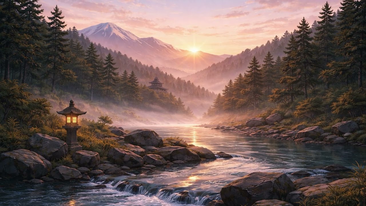 River Before Dawn | Cinematic Meditation (60+ Minutes)