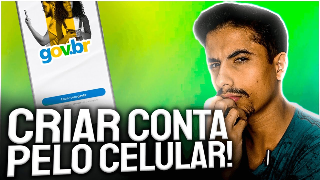 Como CRIAR CONTA GOV.BR pelo seu CELULAR!