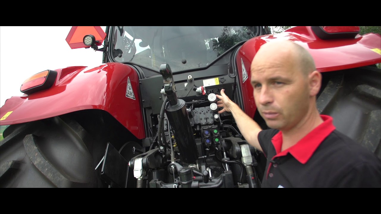 CASE IH PUMA 240 CVXDrive - osvětlení a hydraulika.