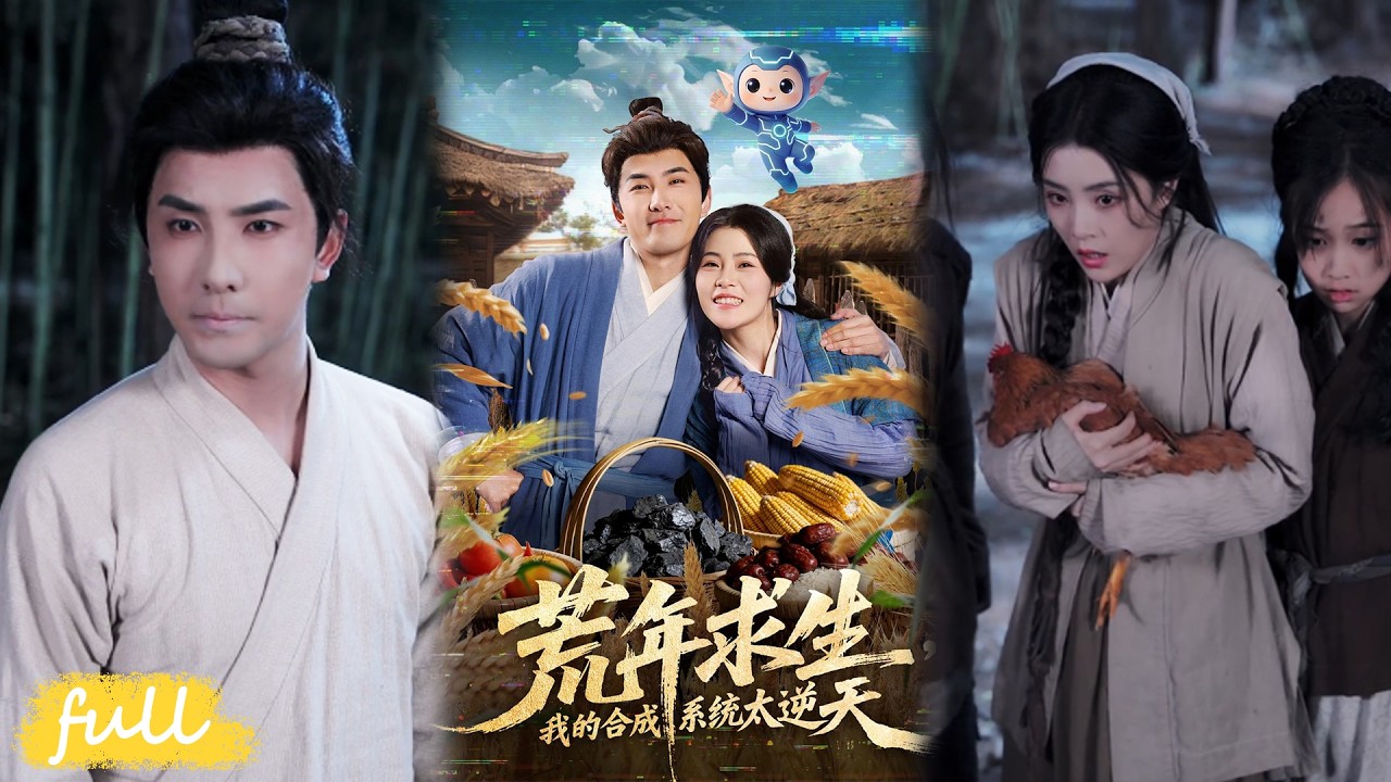 🍂 Multi Sub【荒年求生，我的合成系統太逆天】穿成卷妻嫁妝的人渣贅婿，綁定合成系統，糧滿倉、兵在手，逆襲寵妻封神！#短劇#短劇推薦#短劇全集#drama#小言推文#古風#宮鬥#江佳瞳#符騫文