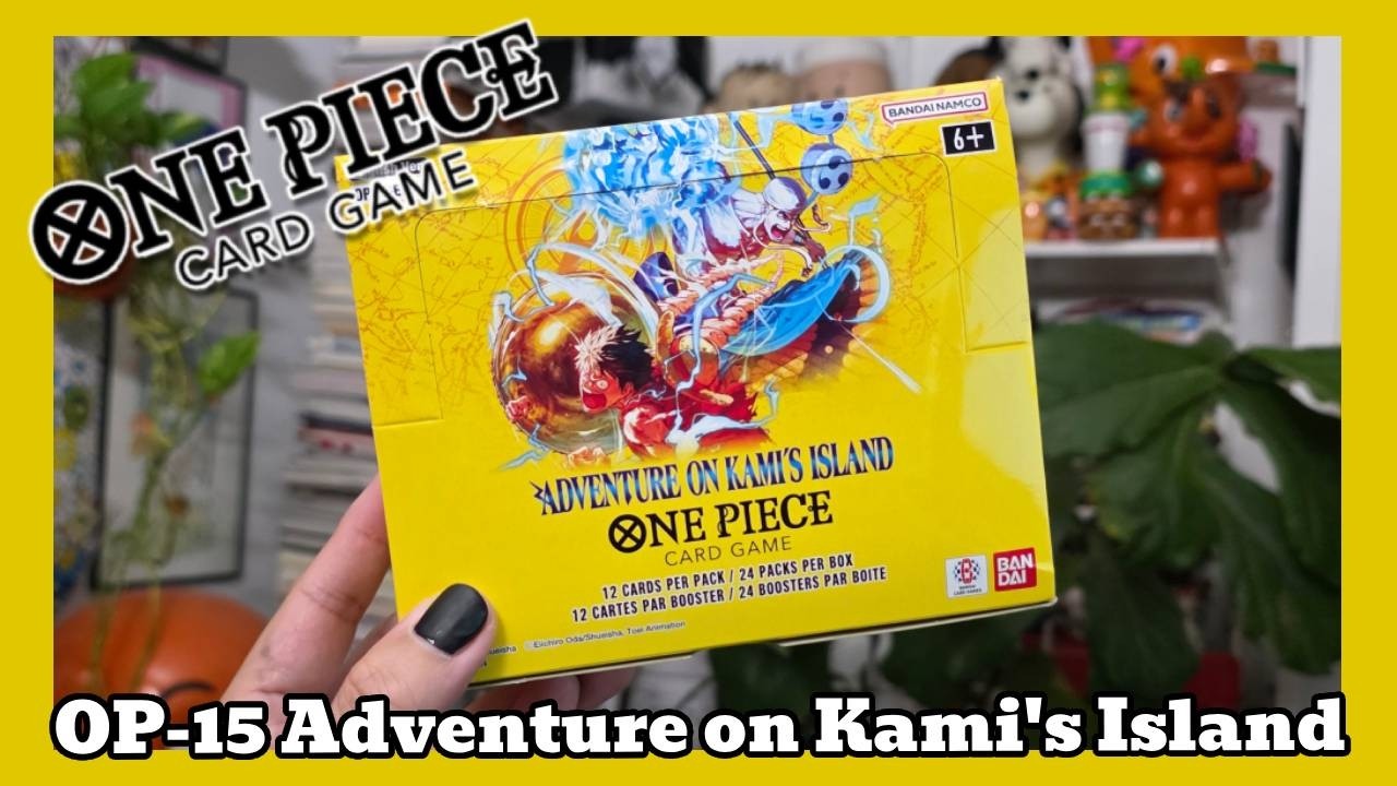 Распаковка карточной игры One Piece - OP-15 - Приключения на острове Ками!