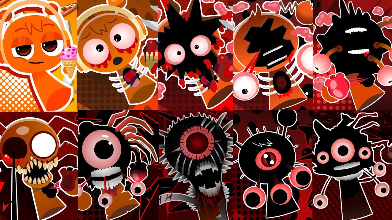 Sprunki Intro PHASE 1 vs PHASE 2 vs PHASE 3 vs PHASE 4 vs PHASE 5-6-7-8-9 vs PHASE 10(Animation)