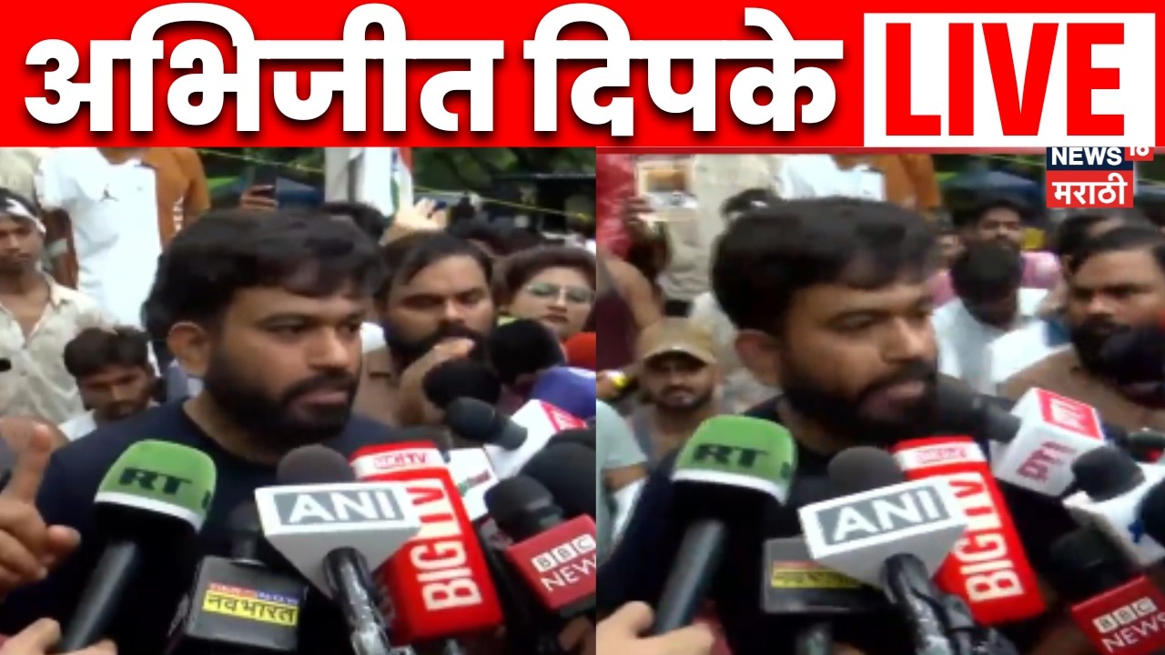 Cockroach Janta Party Protest LIVE | Abhijeet Dipke | Sonam Wangchuk | जंतर मंतरवरून दिपके...N18L