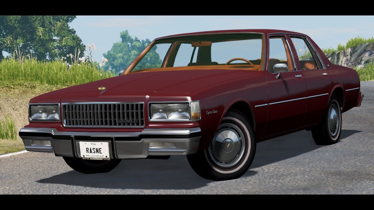 Land Yacht in Italy - Chevrolet Caprice BeamNG