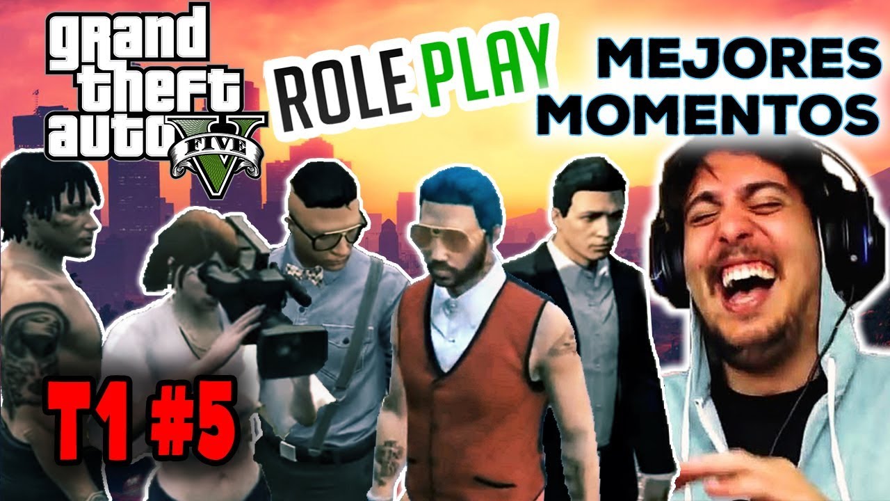 MEJORES MOMENTOS T1#5 GTA V ROLEPLAY FARGAN