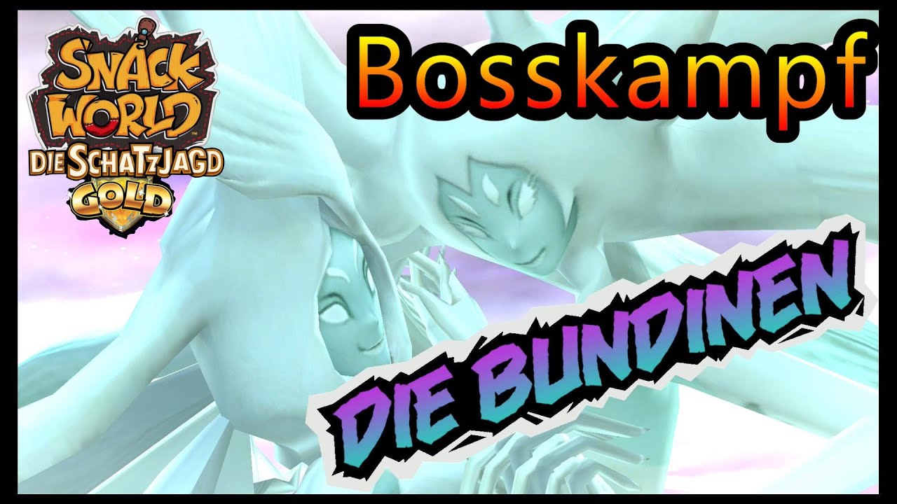 Snack World: Die Schatzjagd Gold - Bosskampf mit den Bundinen