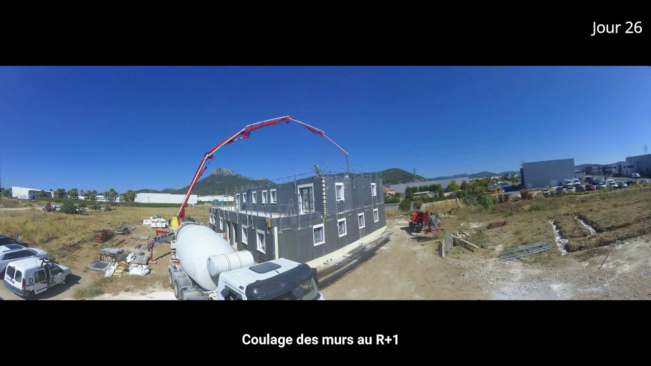 Construction d'un R+2 en SISMO à Toulon