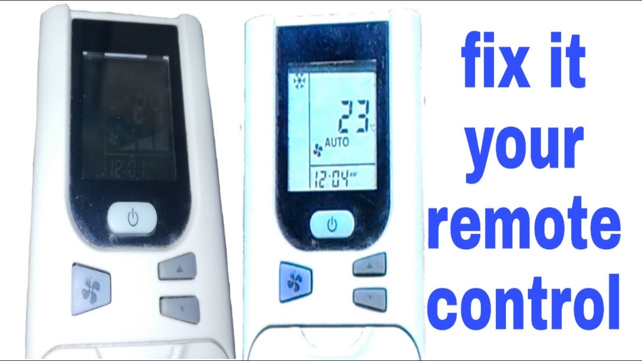 DIY||How to fix a dark lcd screen for remote control