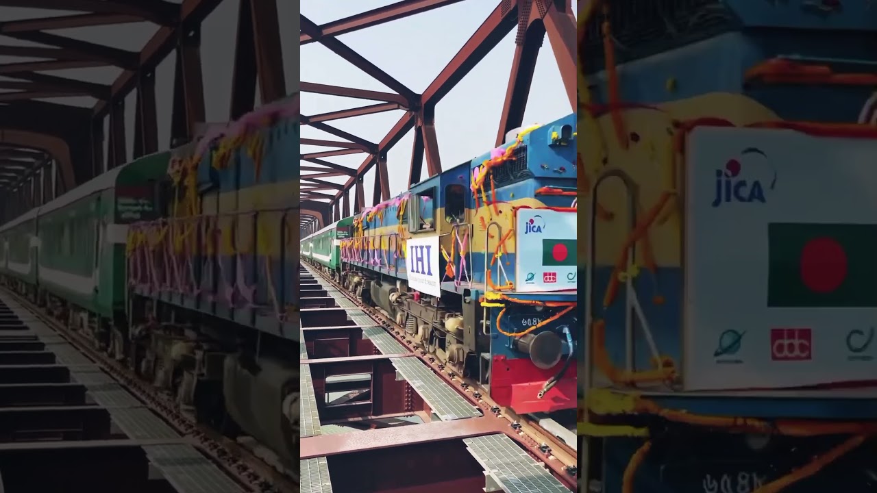 Jamuna Rail Bridge 🇧🇩 Modern Bangladesh || Real Bangladesh