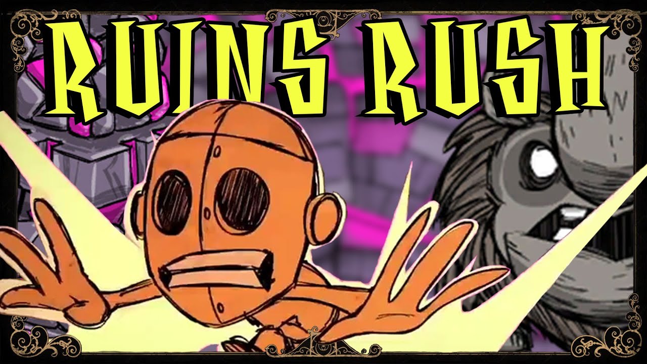 Сможет ли переделанный WX-78 полностью расплавить руины? | Не голодайте вместе