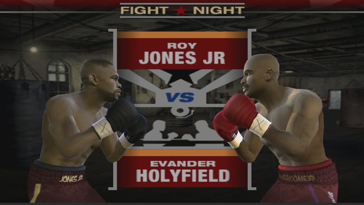 Рой Джонс-младший против Эвандера Холифилда | Fight Night 2004