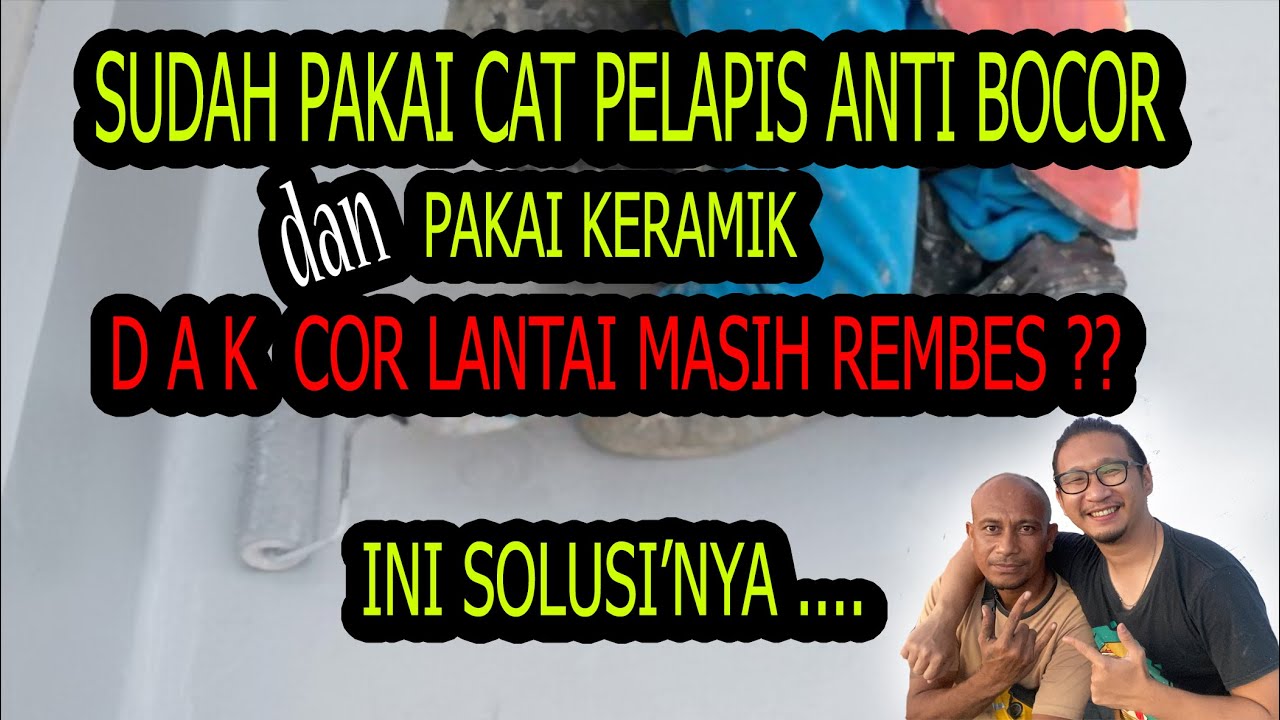 DAK BETON MEREMBES ???? BEGINI SOLUSINYA