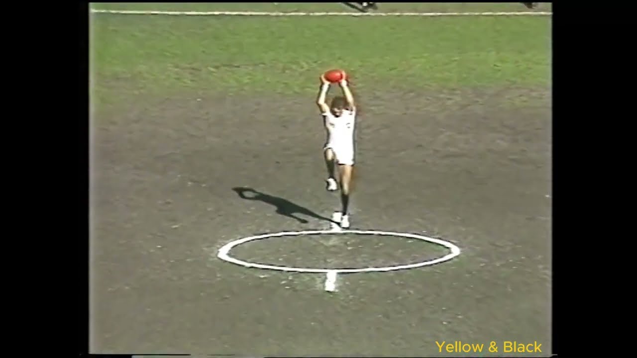 1986 VFL Round 18 Richmond Vs Fitzroy