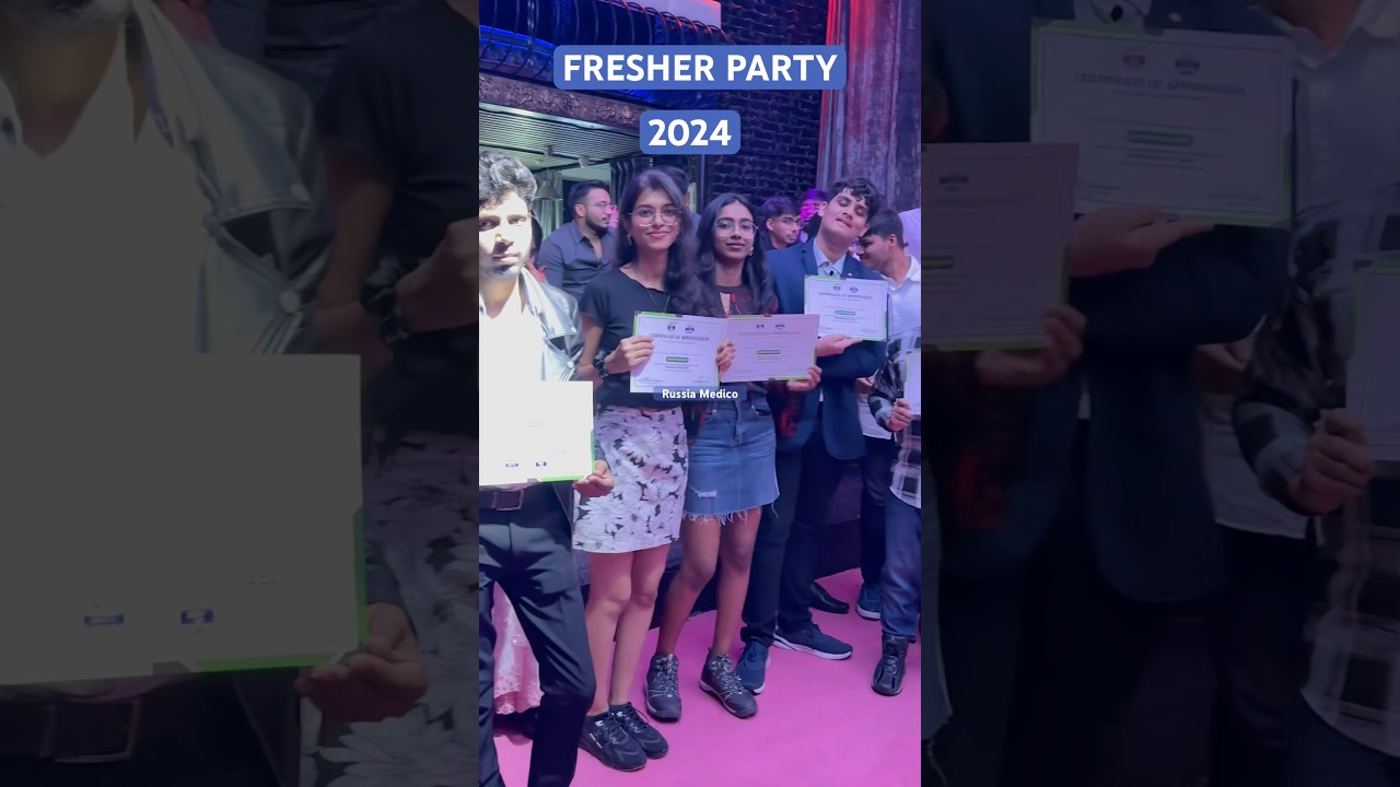 MBBS ABROAD FRESHER PARTY ROSTOV STATE MEDICAL UNIVERSITY RUSSIA 