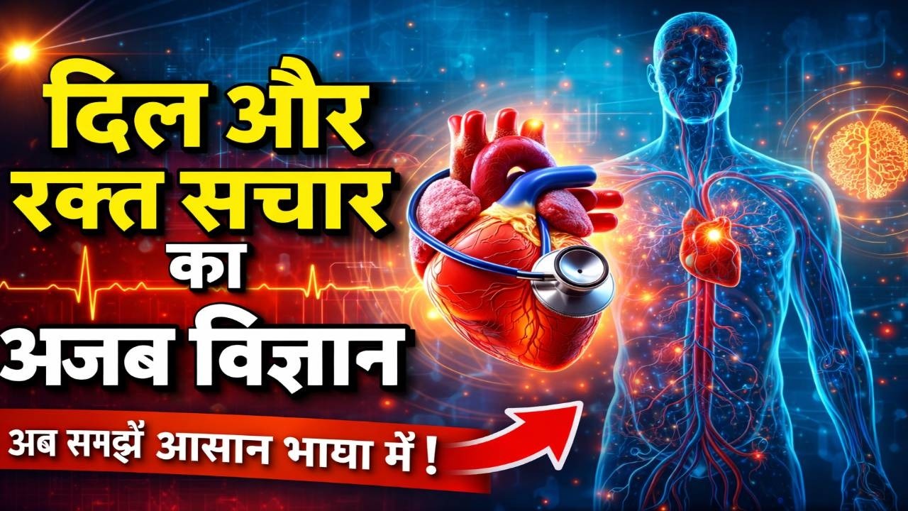 Circulatory System || परिसंचरण तंत्र का पूरा विवरण | हृदय, धमनियाँ और शिराएँ समझें आसान भाषा में