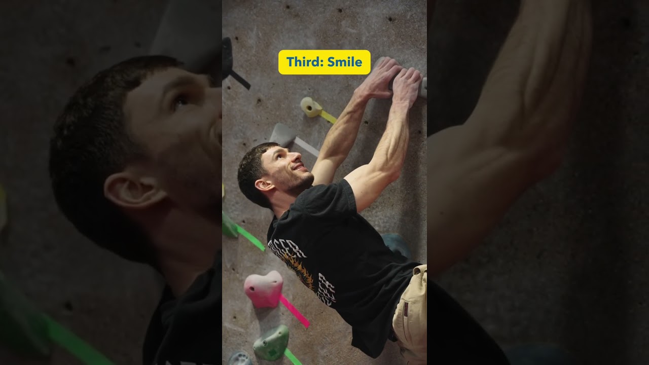 Преодолейте нерешительность в скалолазании: отработка уверенных движений.